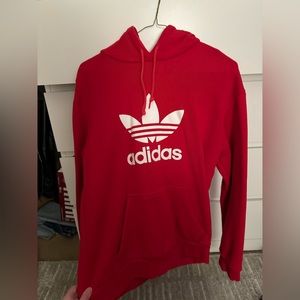 Red Adidas Hoodie
